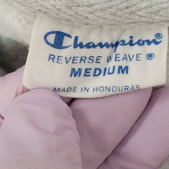 Vintage Beverly Hills Menace Gun Range Hoodie M 23x24 Champion Reverse-Weave - Picture 12 of 13